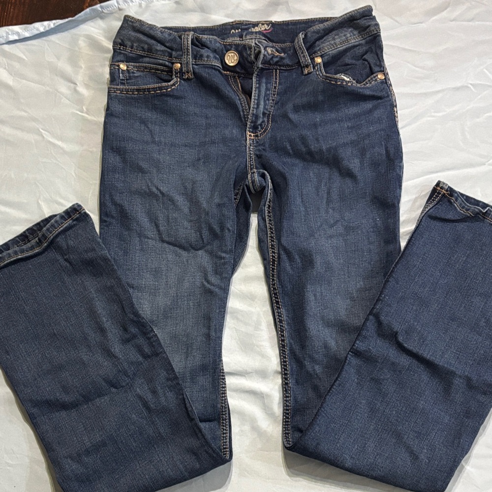Wrangler Women's Dark Blue Skinny Jeans boot cut